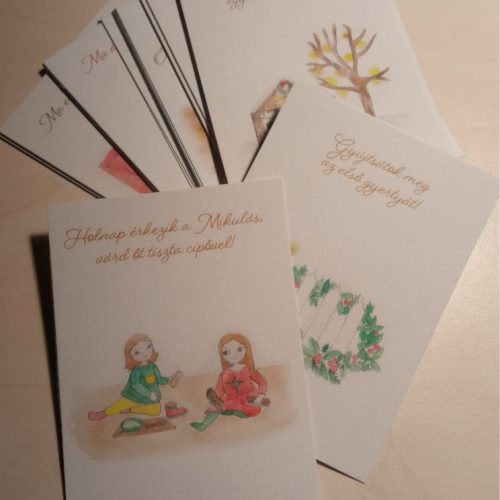 Adventi naptár kártyacsomag - a meghitt készülődésért